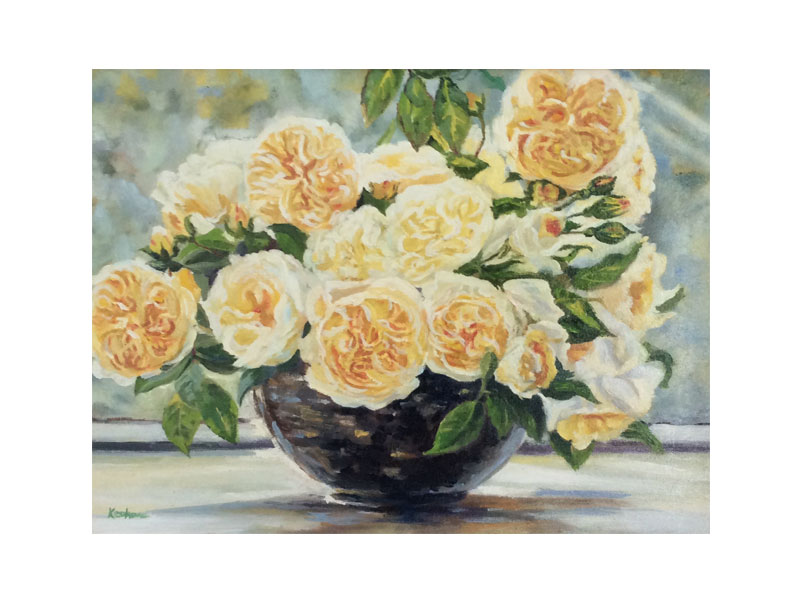 Graham Thomas Yellow Bouquet